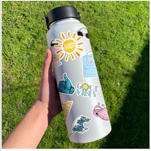 VSCO Girl Hydro Flask /Water Bottle Vinyl Stickers - Picture 4 of 7